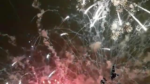 Night fireworks