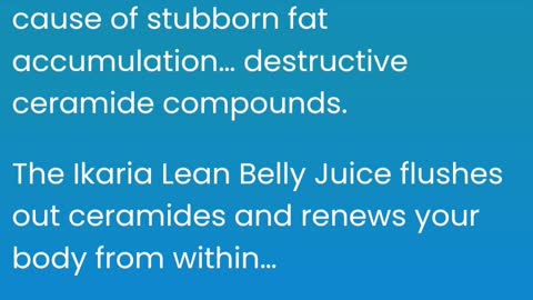 Ikaria Lean Belly Juice || Lose weight and Burn fat || lose weight in just Few days