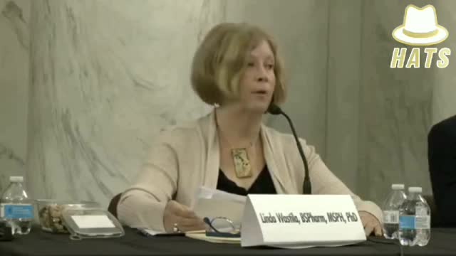 (HATSTRUTH) Dr. Wastila speaks out against mandatory vaccination in senate panel.
