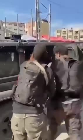 An Israeli woman is abducted by Hamas and taken hostage.