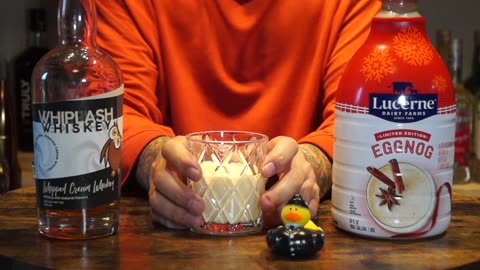 Harvey Goth - Whiplash Whipped Cream Whiskey & Lucerne Eggnog