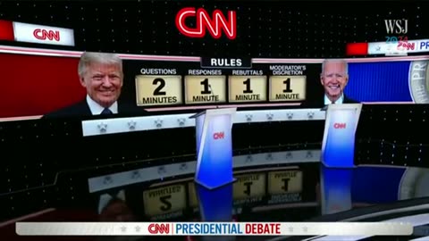 Rules Broken Biden/trump Debate