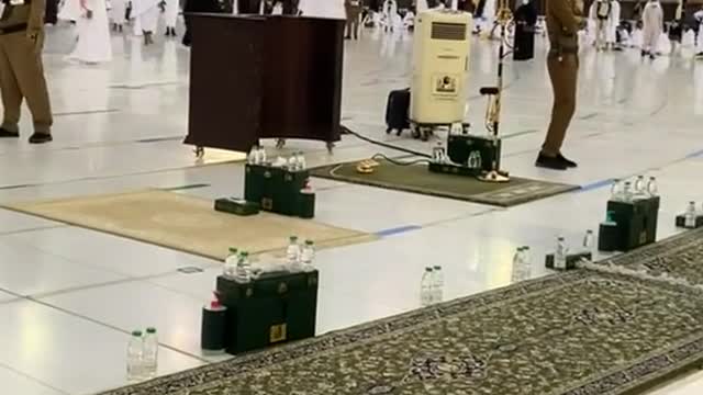 Preparing for Salatul Magrib 🕋🌹|| Masjid Al haram 🕋🌷|| Makkah Mukarramah 🕋🌹