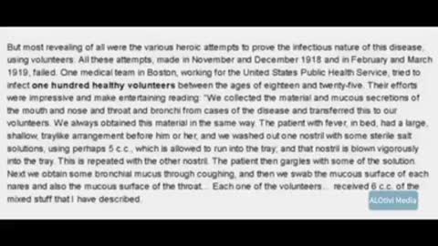 Was never contagious