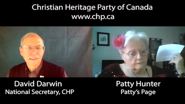 Patty's Page - Guest: David Darwin, Part 1