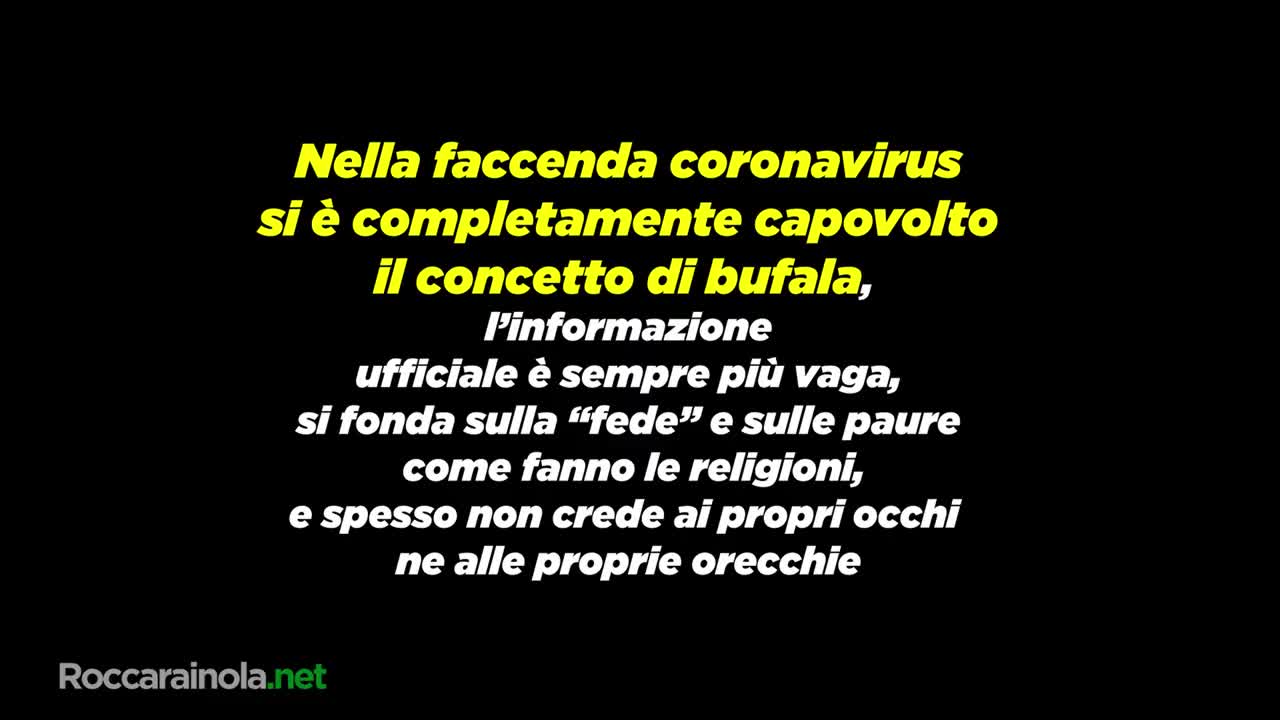 Bertolaso e il frutto dei pazienti covid