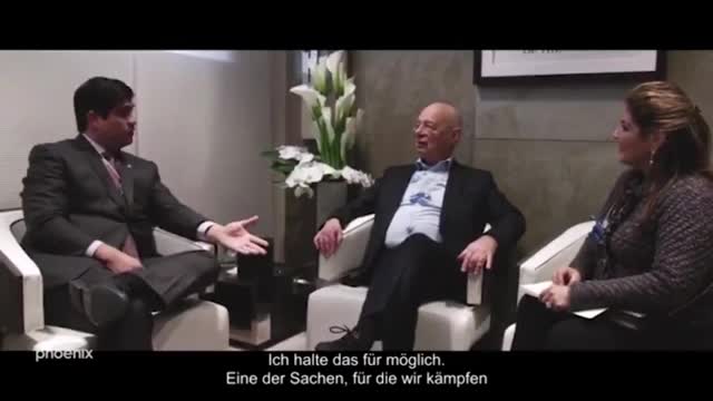 Klaus Schwab filmed grooming Costa Rican President for Great Reset