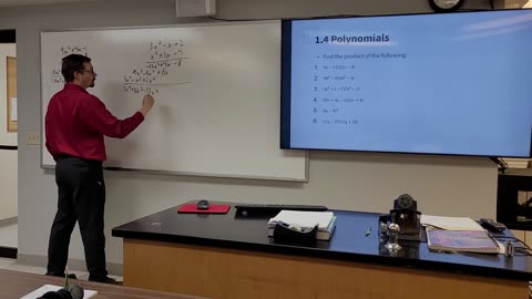 College Algebra January 25