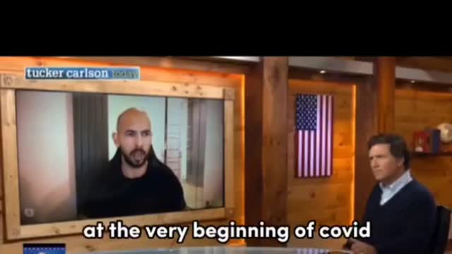 Tucker Carlson talks to Andrew Tate on the 'Plandemic'..