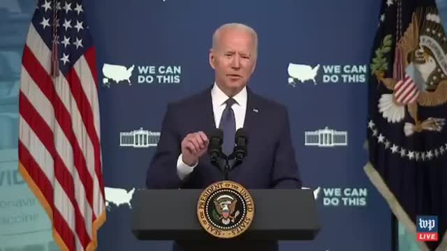 Biden: We Need to Go Door to Door to Increase Vaccination Rates