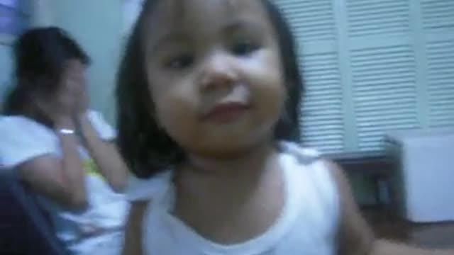 Cutest 2 Year Old Baby Dancing In Room