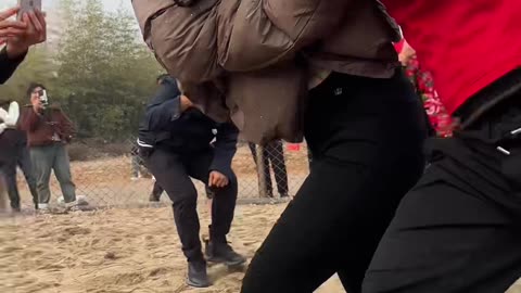 Fighting girl