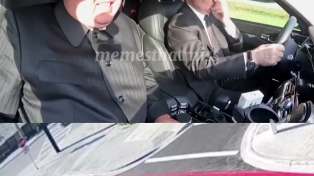 🤣 Putin & Kim Jong-un driving like maniacs 😂