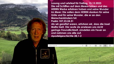 Losung - Wort zum Tag 15.12.23