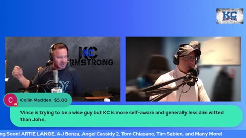 KC ARMSTRONG AND VINCE THE LAWYER