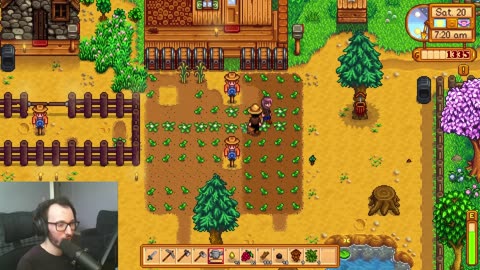 Playthrough Highlights with Mixer and Skarrzhya Part 3 | Stardew Valley