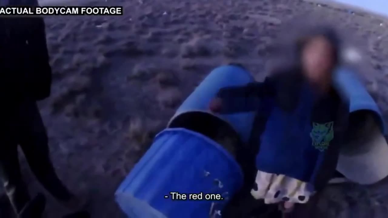 GIRLS FOUND IN BARRELS FOUND BY UTAH POLICE