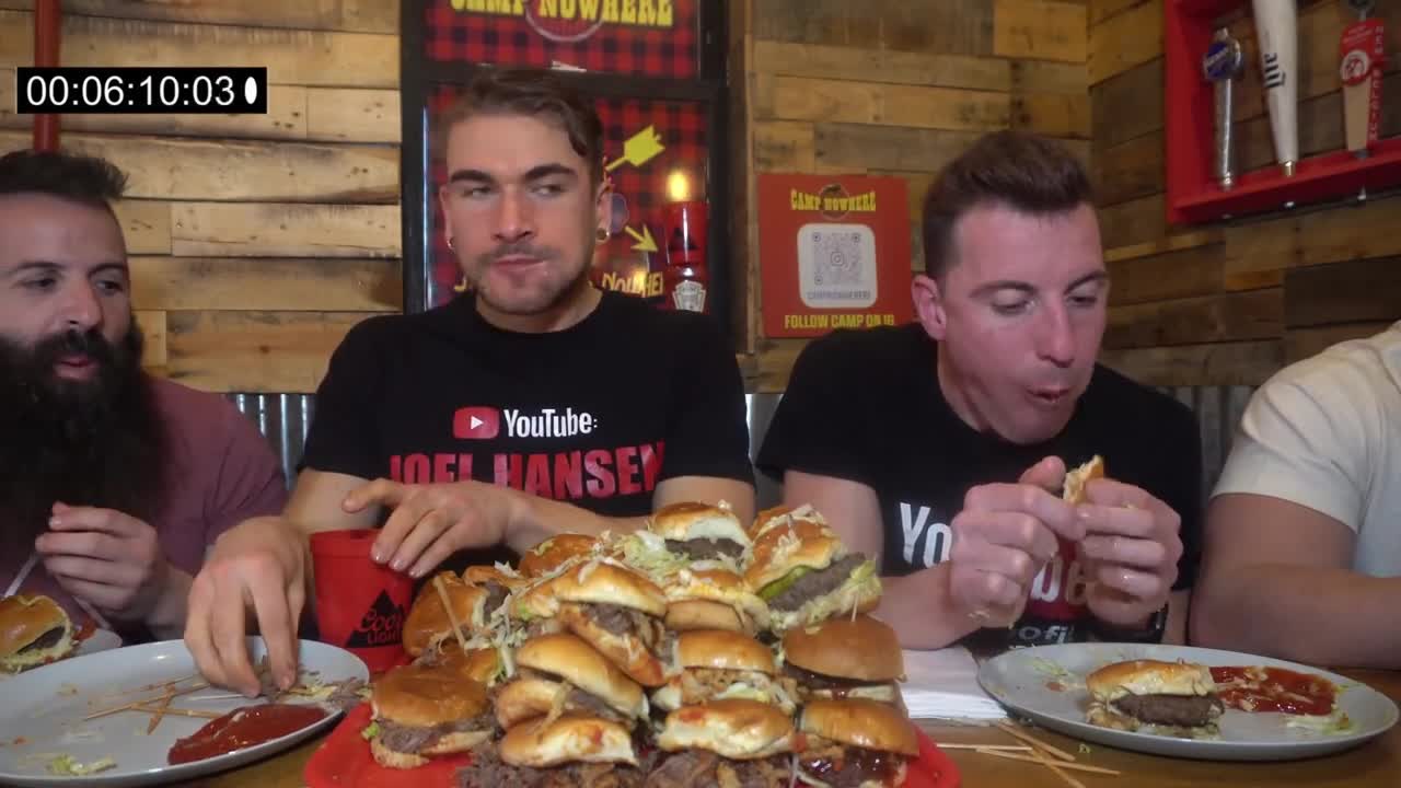 IMPOSSIBLE 100 BURGER CHALLENGE (25LB) - The