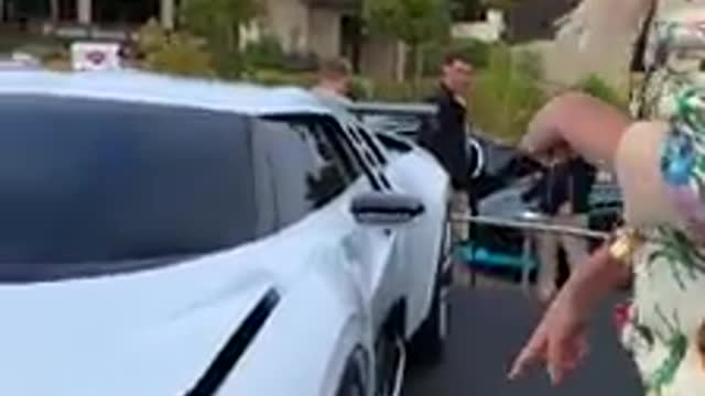 Bugatti track test 2 minutes into video