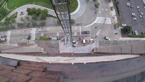 Construction Elevator Install