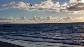 Hydrofoil Kitesurfer