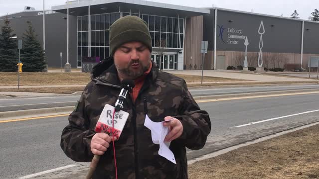 Vaccine roll out begins in Cobourg Ontario