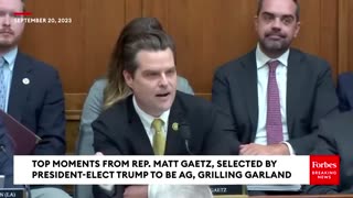 SUPERCUT: Matt Gaetz Grills AG Garland At Judiciary Hearings