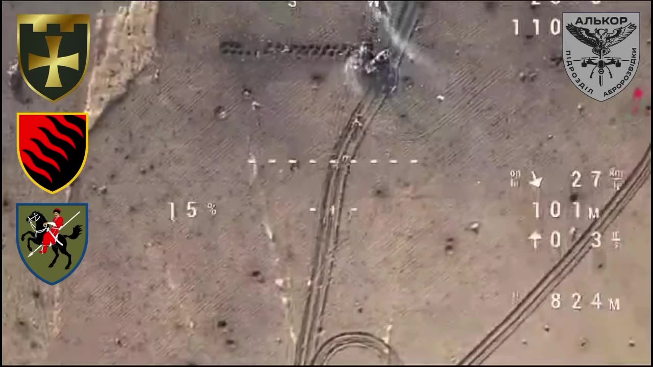 Incredible Drone Footage of a Failed Assault Near Adviika