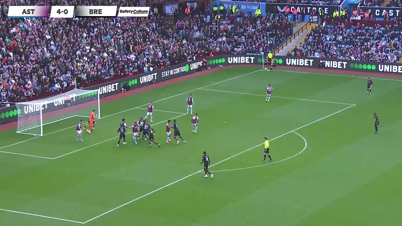 Aston Villa 4-0 Brentford _ Extended Highlights