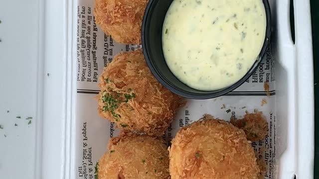 Cheese Crabmeat Croquette