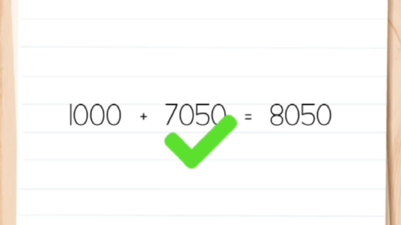 How can this equation work? ! Brain Test Level 70 !