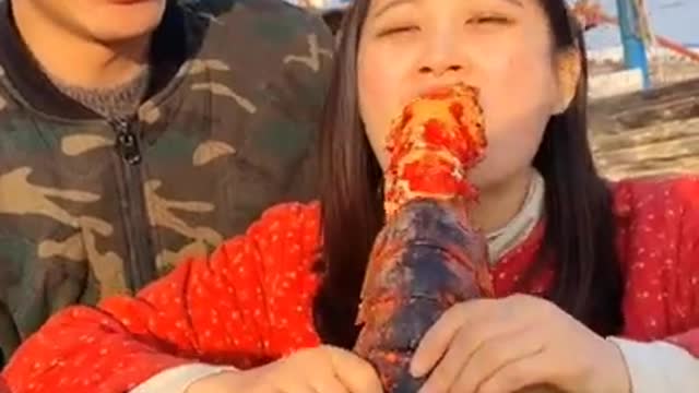 CHINESE FOOD MUKBANG EATING SHOW