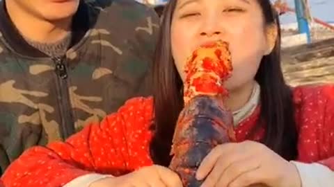 CHINESE FOOD MUKBANG EATING SHOW