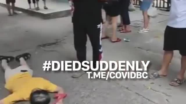 Another Video Of The Guy That “Died Suddenly” While Walking His Dog 😵💫