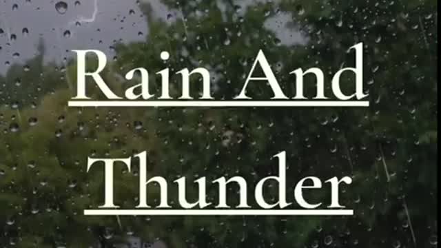 Heavy Rainstorm & Powerful Thunder Sounds Sleep Instantly!