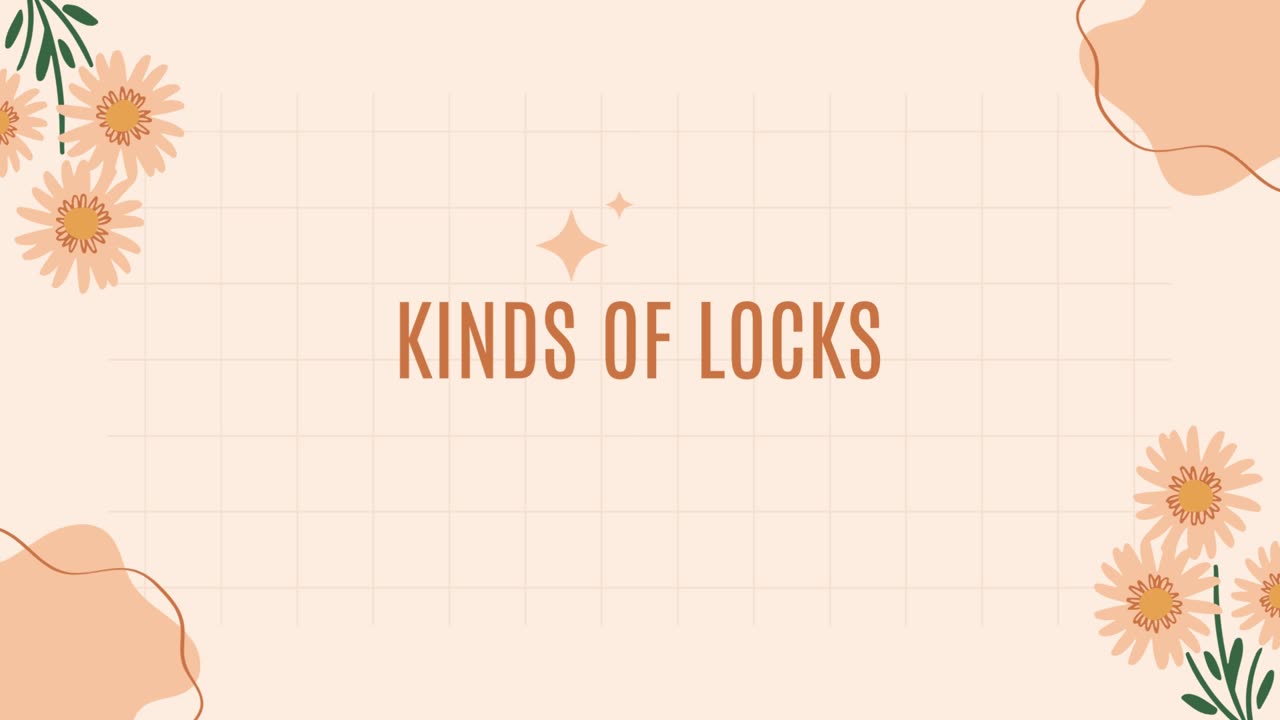 Kinds of locks