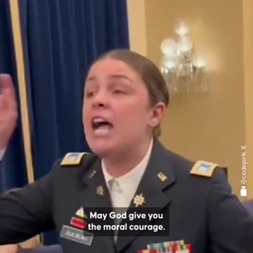 “Israel is Burning Children Alive”: Former US Intel Officer Josephine Guilbeau protests US support for Israel