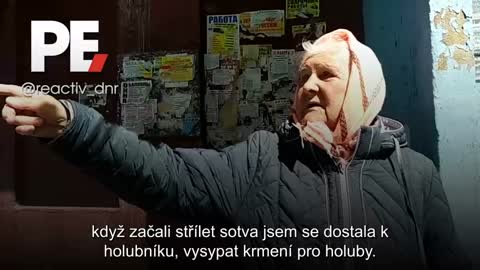 Obyvatelka Mariupolu - Zelenský je zkorumpovaná pakáž