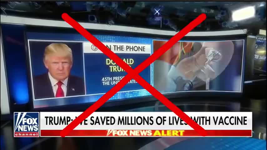 Trump Is Not Your Savior, Recommends To His Supporters Get The Vaccine