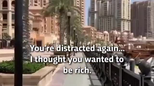 I THOUGHT YOU WANTED TO GET RICH