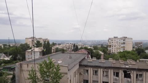 Severodonetsk this morning, June 9th