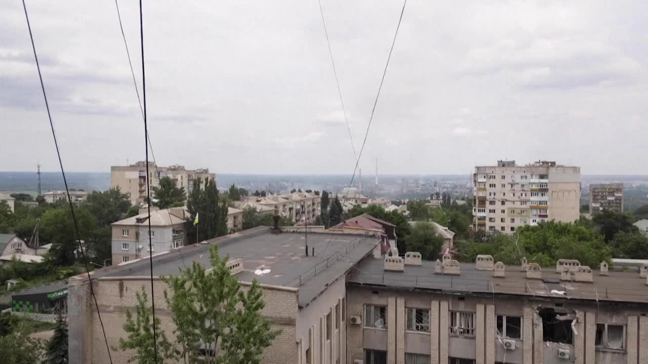 Severodonetsk this morning, June 9th