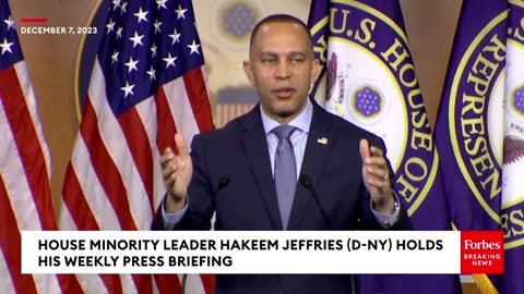 Hakeem Jeffries Asked Point Blank About Penn, Harvard, MIT Presidents Testifying On Antisemitism
