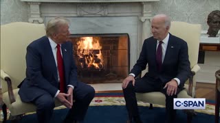 WATCH: President Biden Welcomes President-Elect Trump To White House