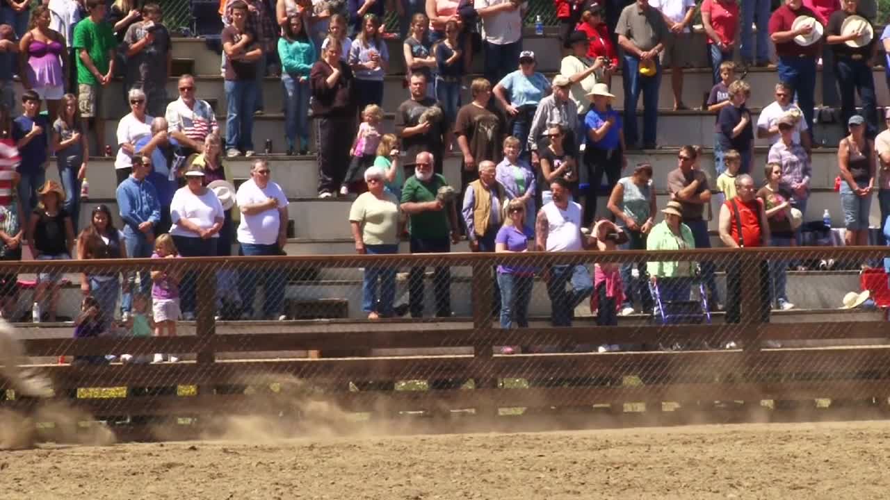 American Cowgirl At The Rodeo