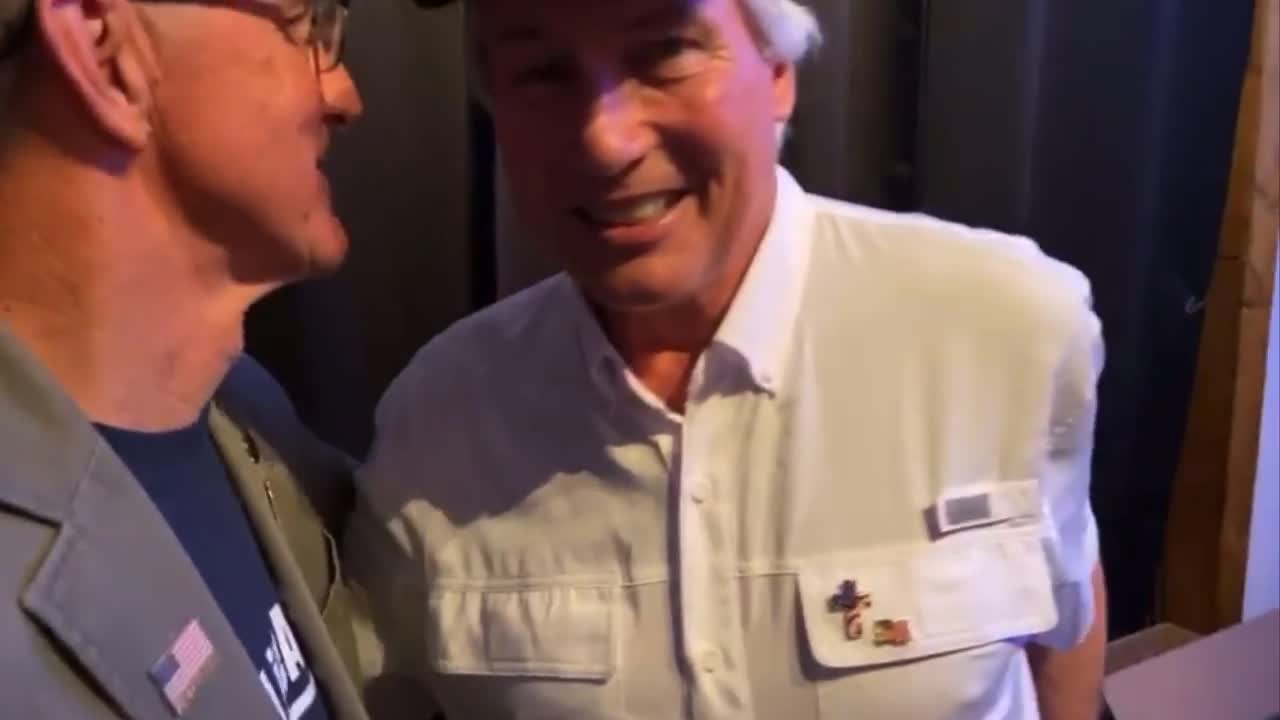 General Flynn and Atty. Lin Wood in SC Bikers for Trump Rally