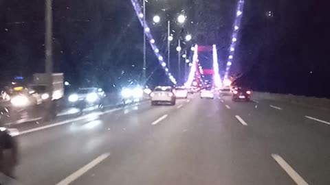 One of the beautiful bridges in Turkey Istanbul