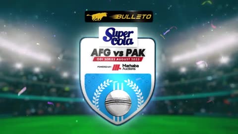 PAKISTAN VS AFGHANISTAN 3RD ODI