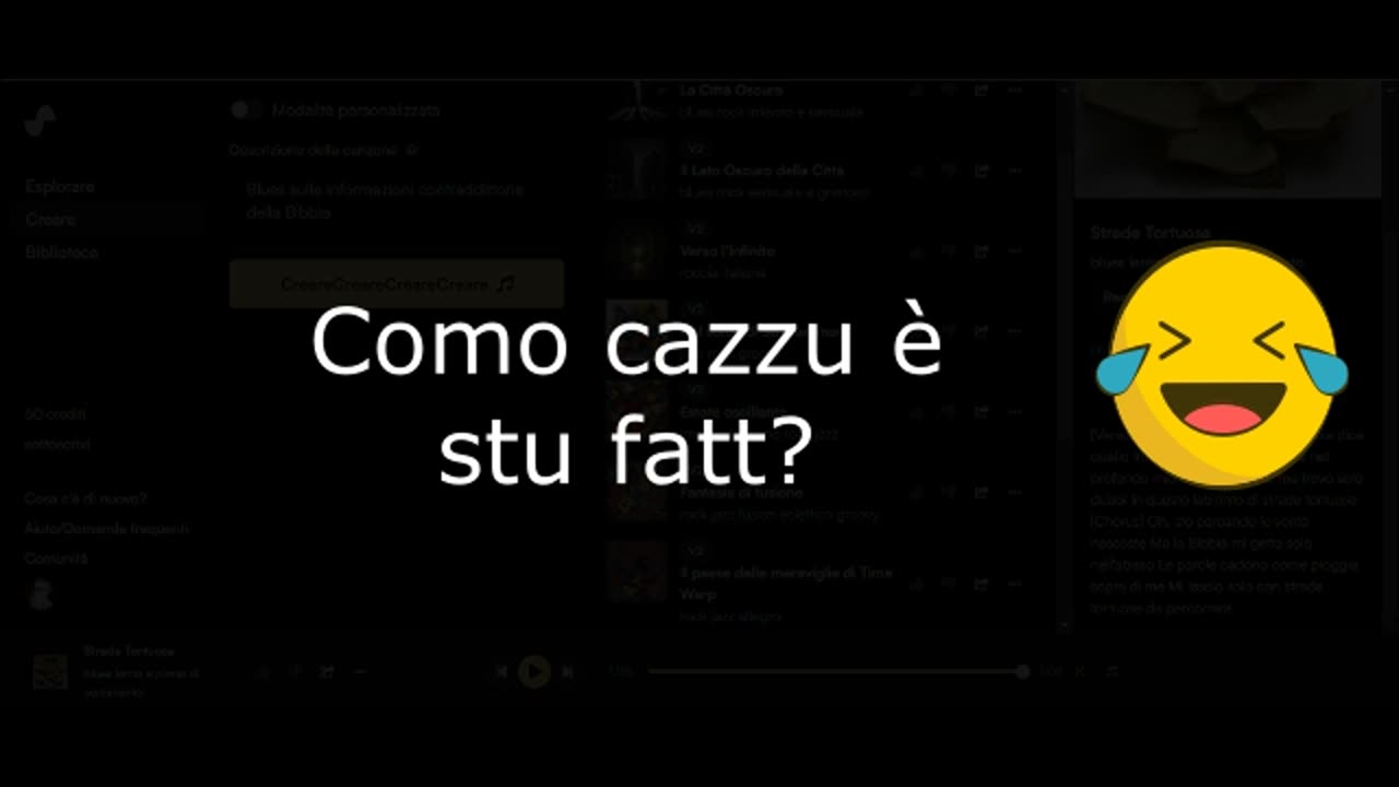 Como cazzu è stu fatt?