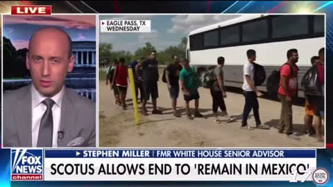 Stephen Miller rips Joe Biden over the crisis at the southern border.